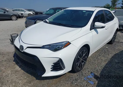 2018 Toyota Corolla Se z USA, uszkodzony, nr VIN 5YFBURHE3JP839262